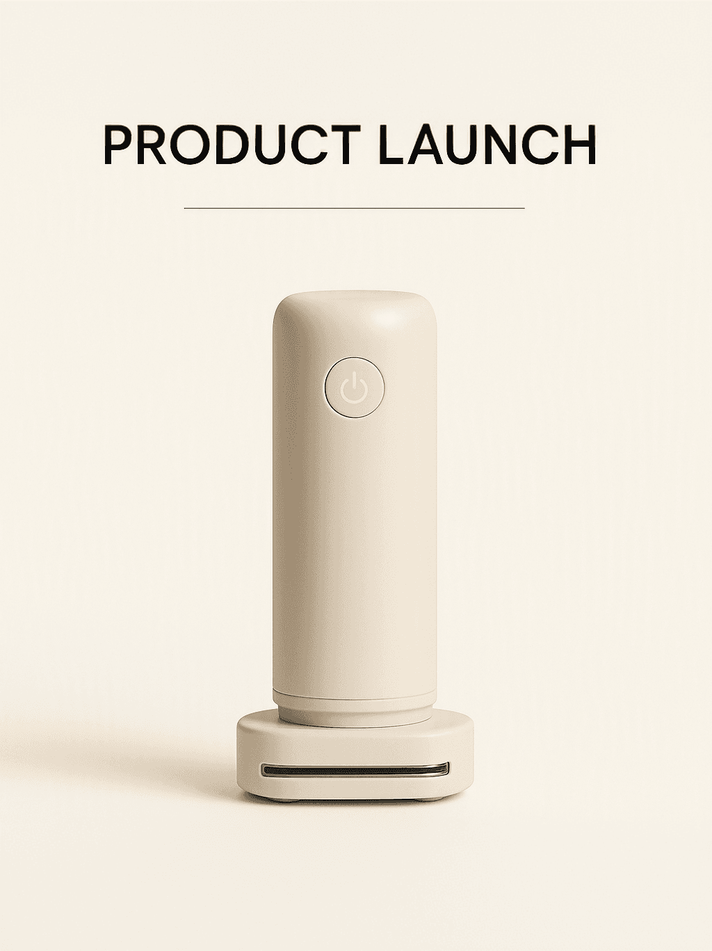 product launch poster