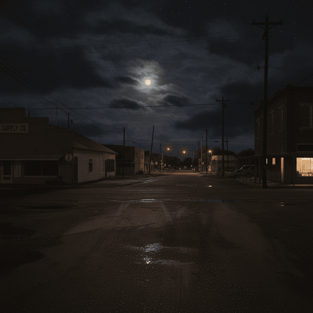 swap the background for a night street scene